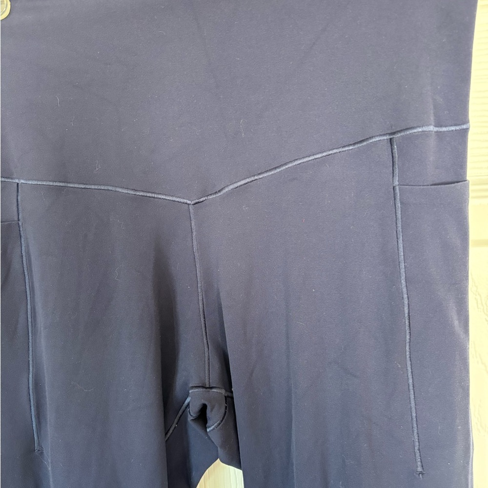 Aerie Navy Blue Leggings - Picture 2 of 7